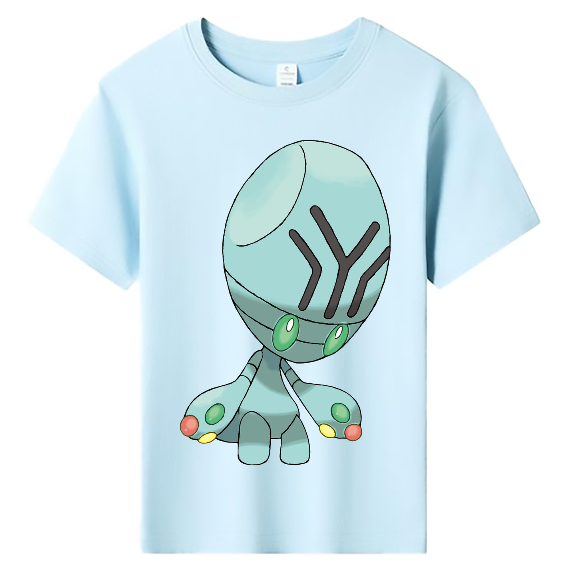 （画像用） ポケットモンスター Pokémon 綿100％キッズTシャツ（フロントプリント）